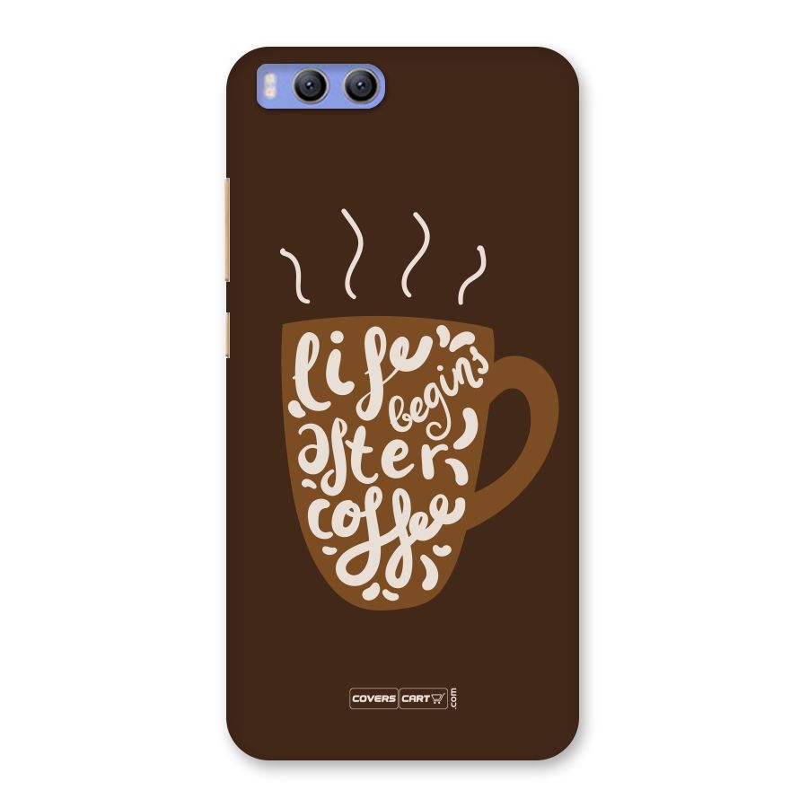 Coffee Mug Back Case for Xiaomi Mi 6