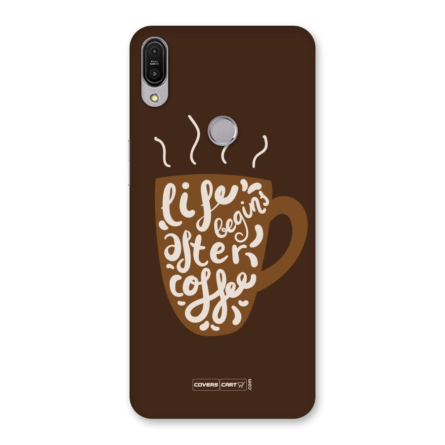 Coffee Mug Back Case for Zenfone Max Pro M1
