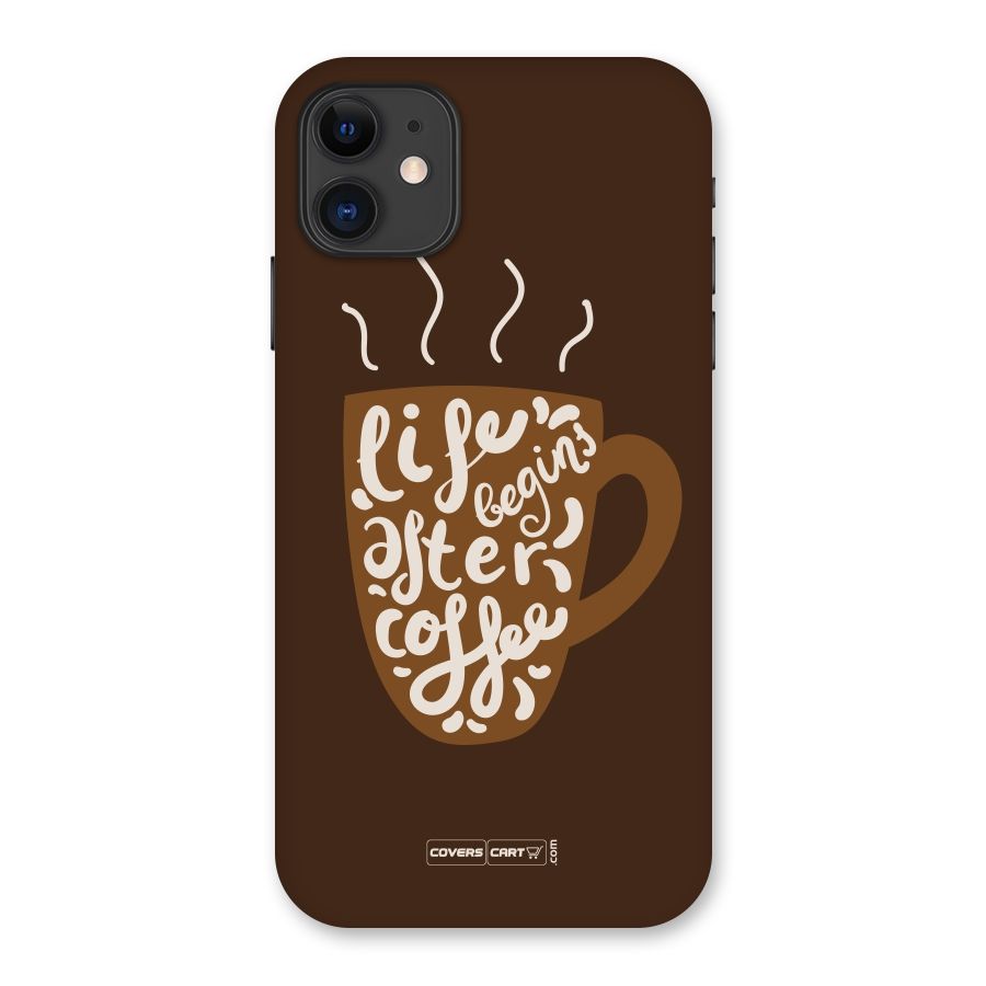 Coffee Mug Back Case for iPhone 11