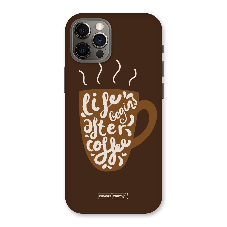 Coffee Mug Back Case for iPhone 12 Pro