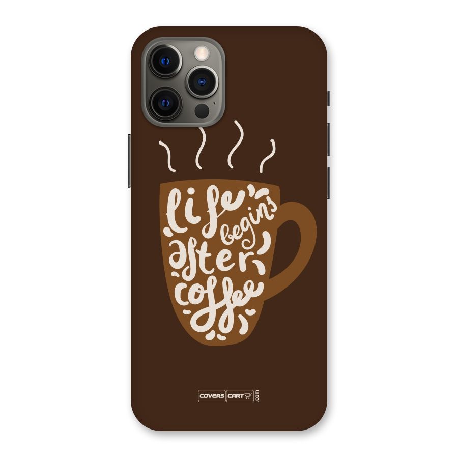 Coffee Mug Back Case for iPhone 12 Pro Max