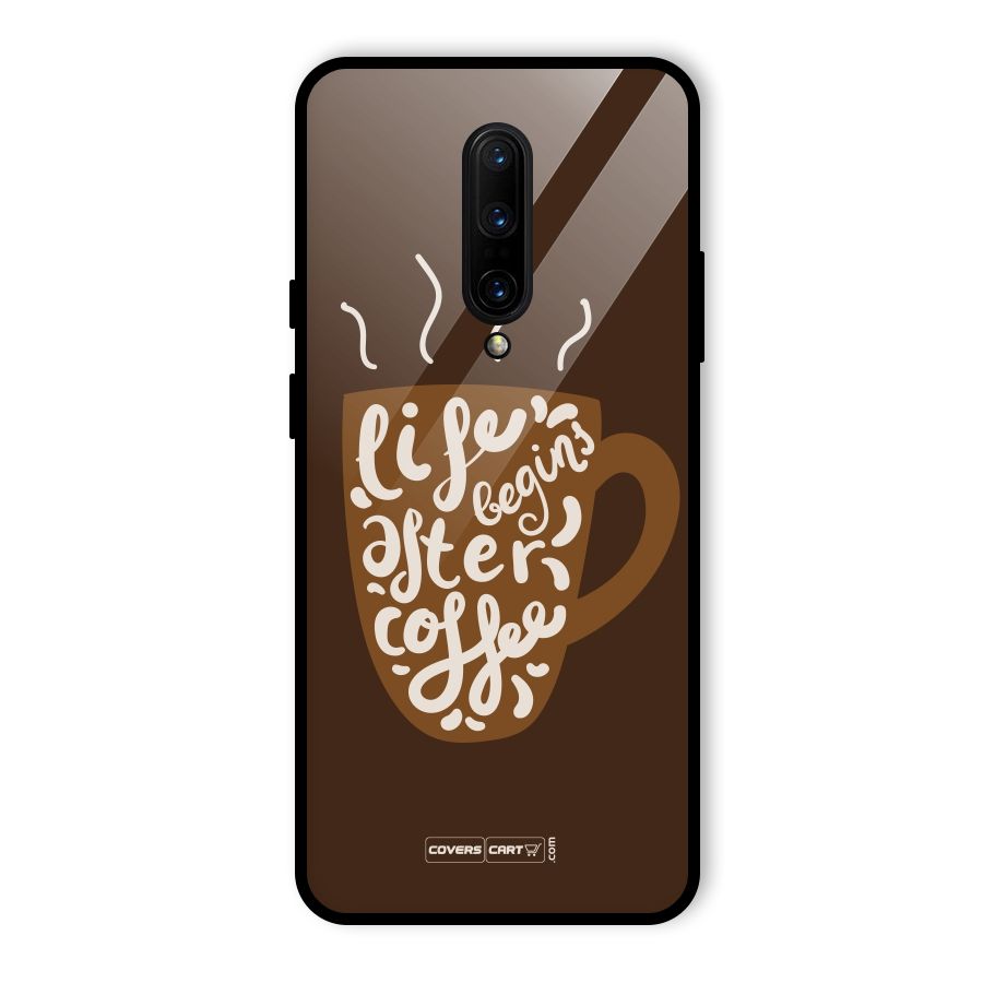 Coffee Mug Glass Back Case for OnePlus 7 Pro