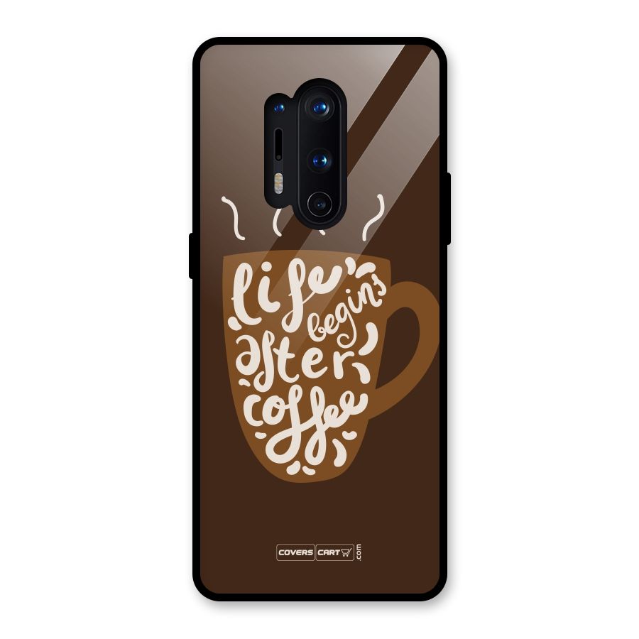 Coffee Mug Glass Back Case for OnePlus 8 Pro