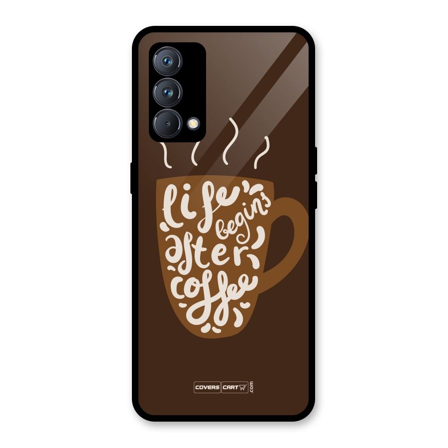 Coffee Mug Glass Back Case for Realme GT Master Edition