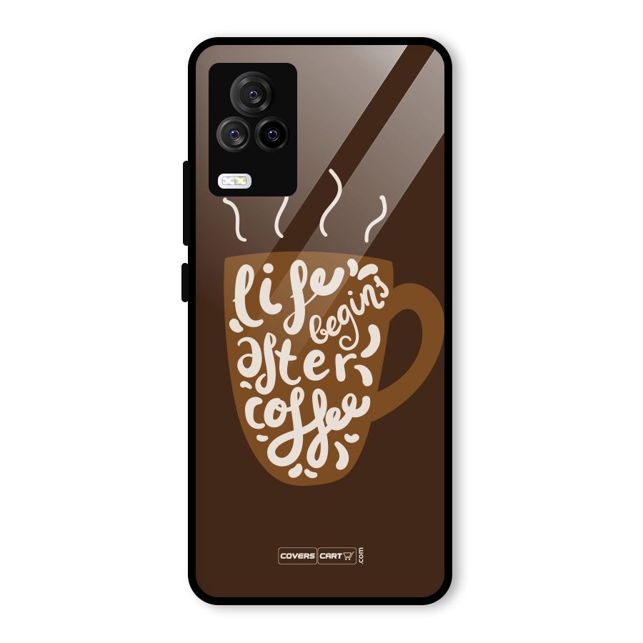 Coffee Mug Glass Back Case for Vivo iQOO 7 Legend 5G