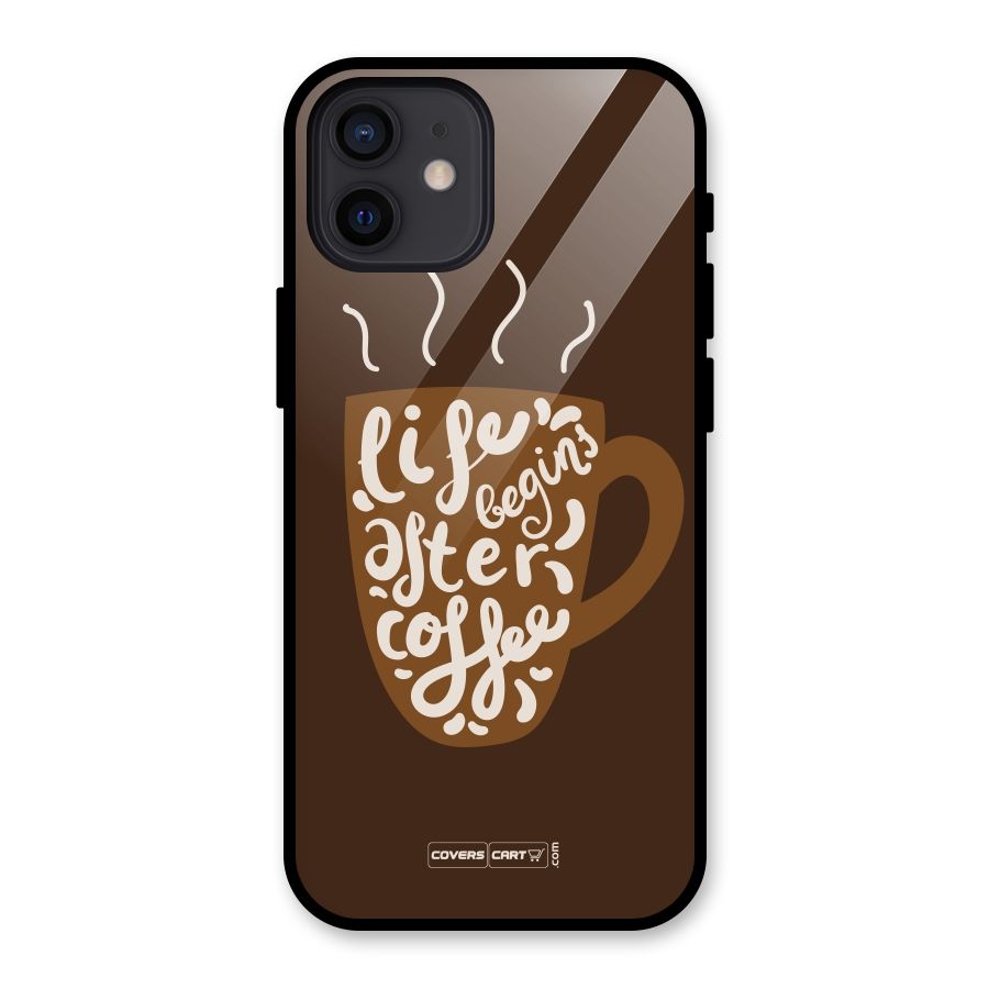 Coffee Mug Glass Back Case for iPhone 12