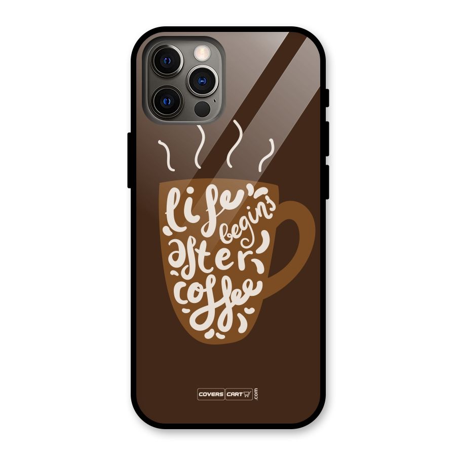 Coffee Mug Glass Back Case for iPhone 12 Pro