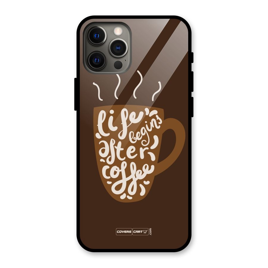 Coffee Mug Glass Back Case for iPhone 12 Pro Max