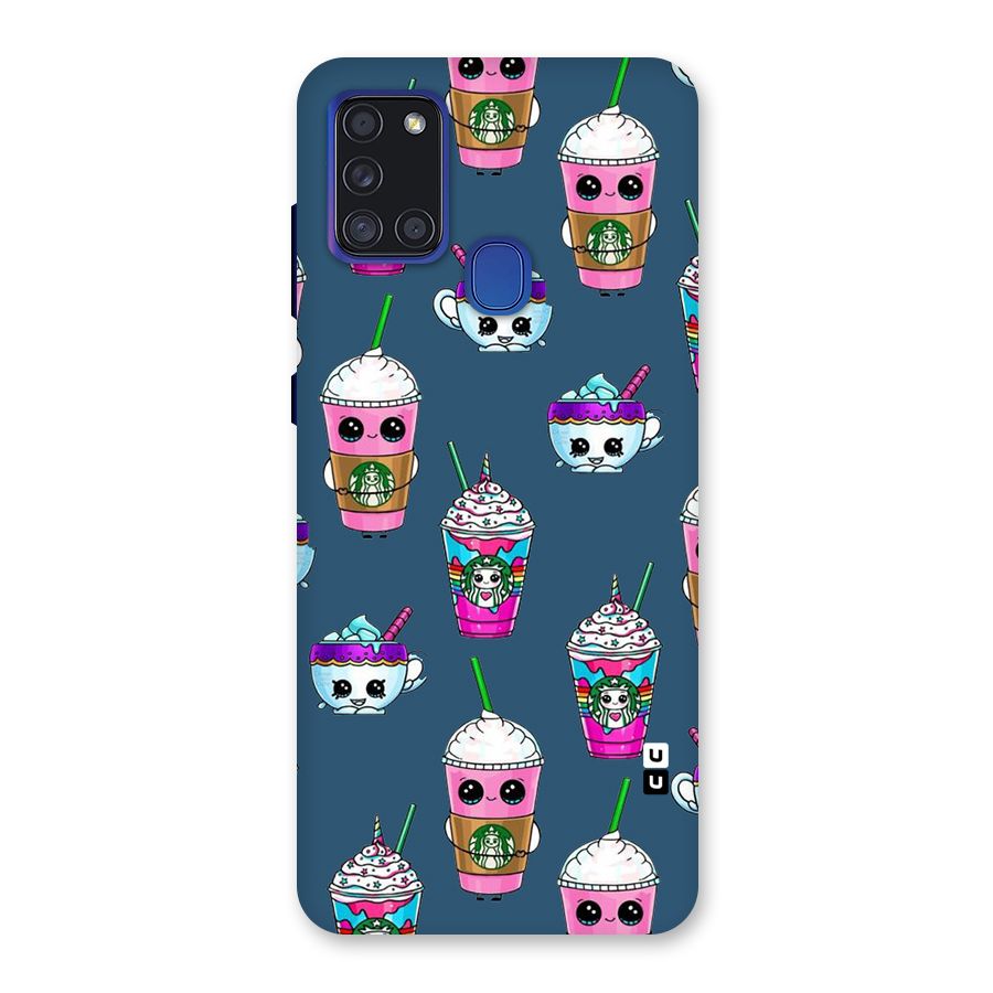 Coffee Mugs Back Case for Galaxy A21s