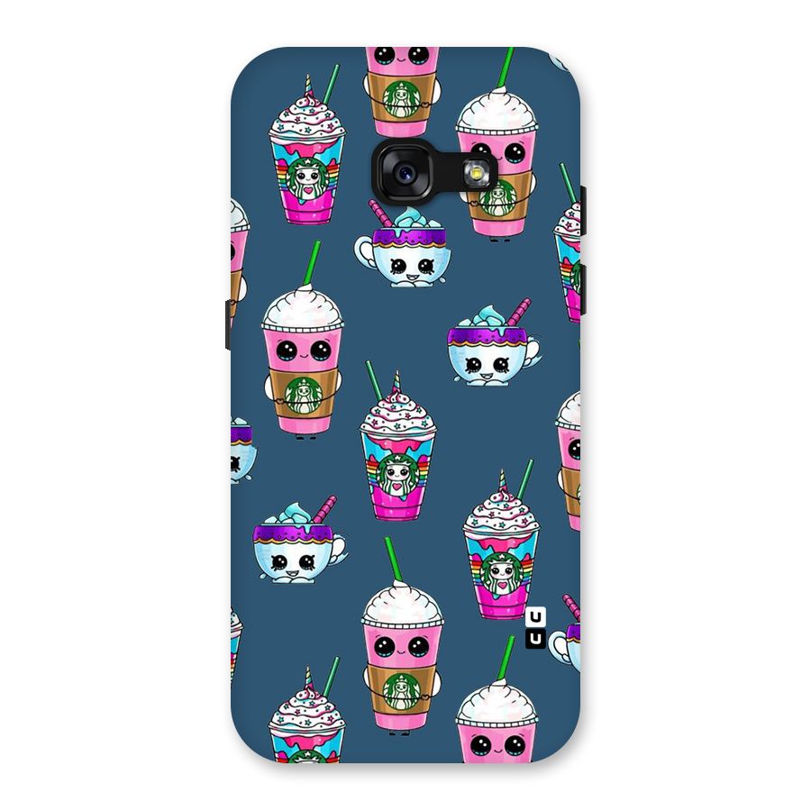 Coffee Mugs Back Case for Galaxy A3 (2017)