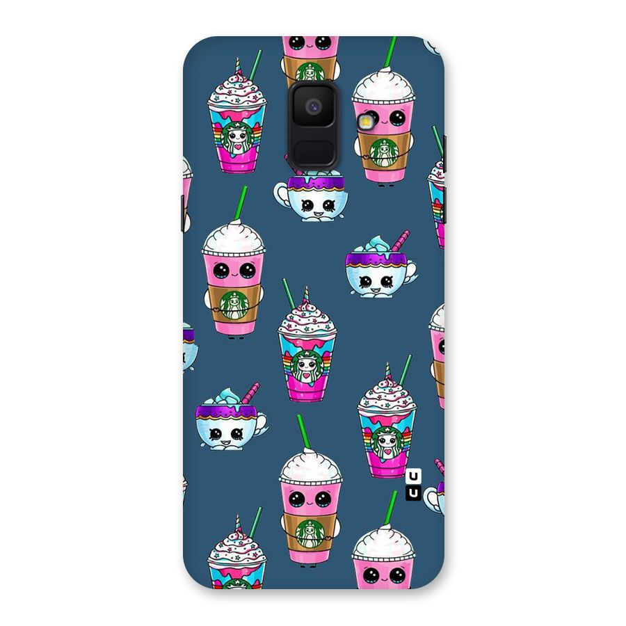 Coffee Mugs Back Case for Galaxy A6 (2018)