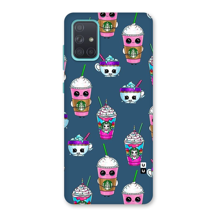 Coffee Mugs Back Case for Galaxy A71