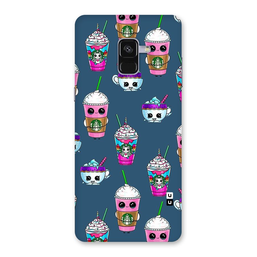 Coffee Mugs Back Case for Galaxy A8 Plus