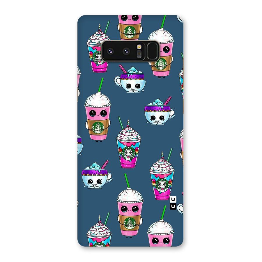 Coffee Mugs Back Case for Galaxy Note 8