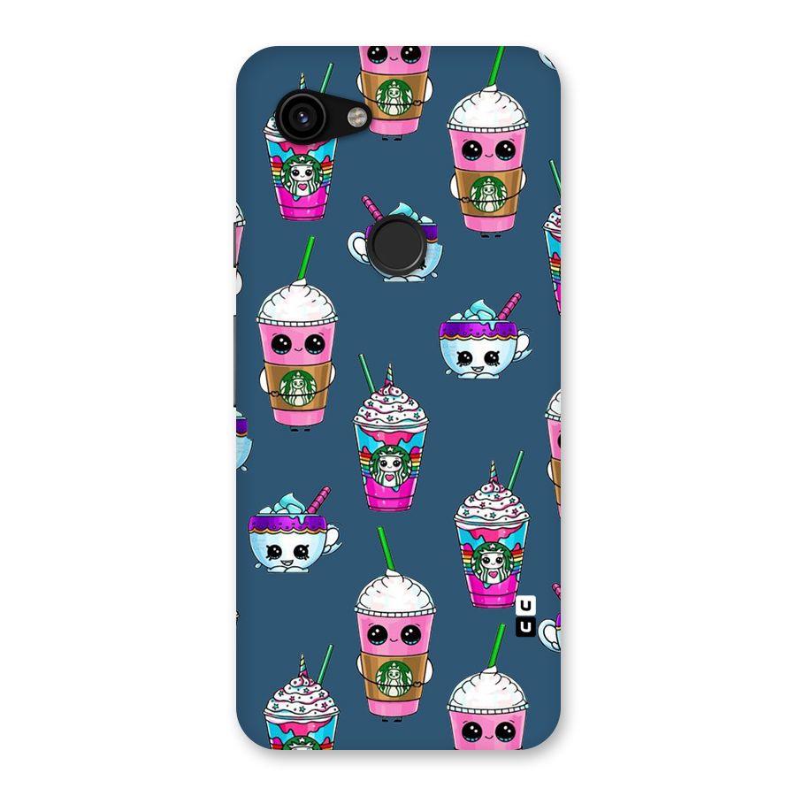 Coffee Mugs Back Case for Google Pixel 3a