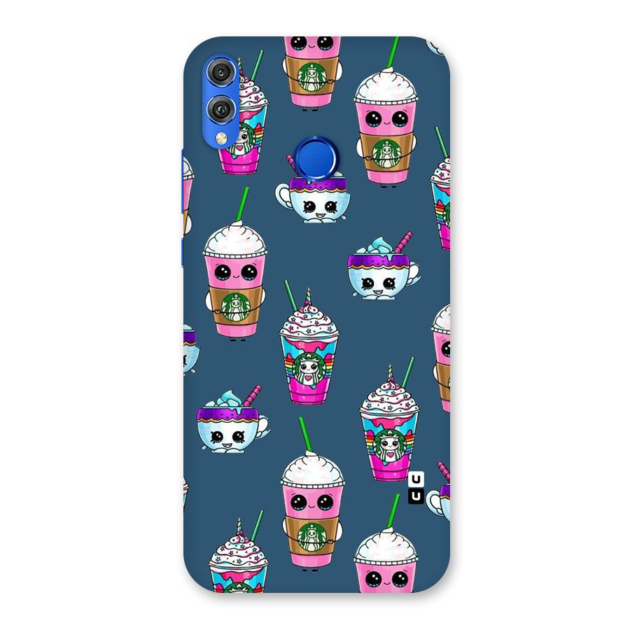 Coffee Mugs Back Case for Honor 8X