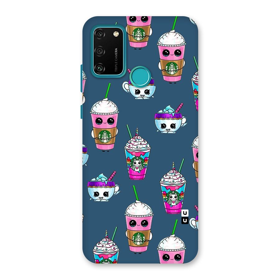 Coffee Mugs Back Case for Honor 9A