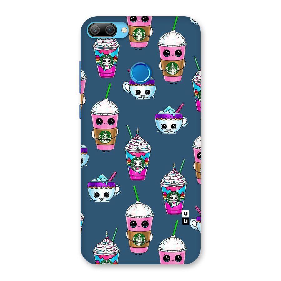 Coffee Mugs Back Case for Honor 9N