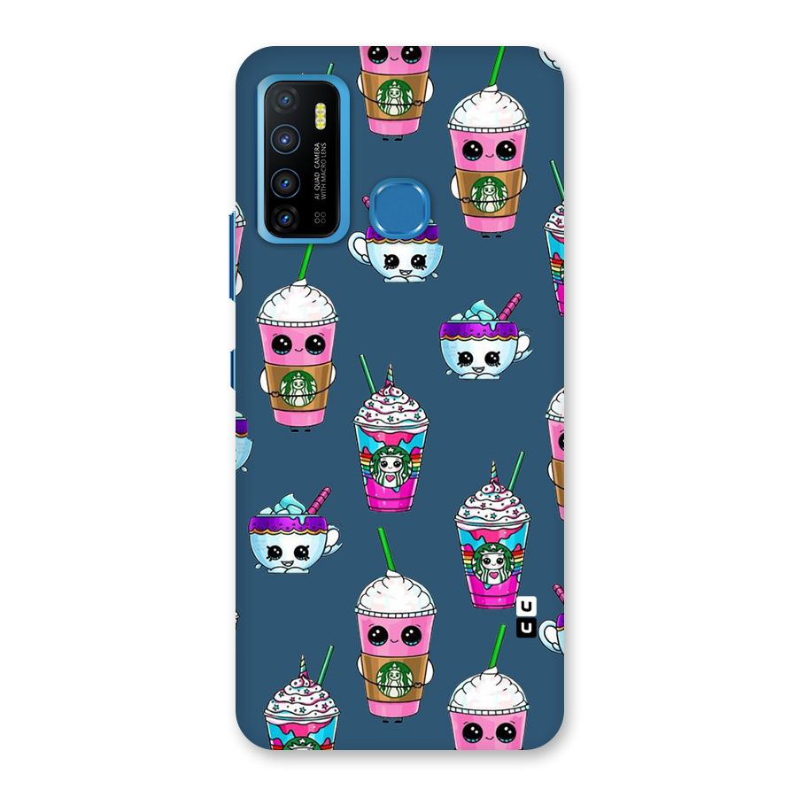 Coffee Mugs Back Case for Infinix Hot 9