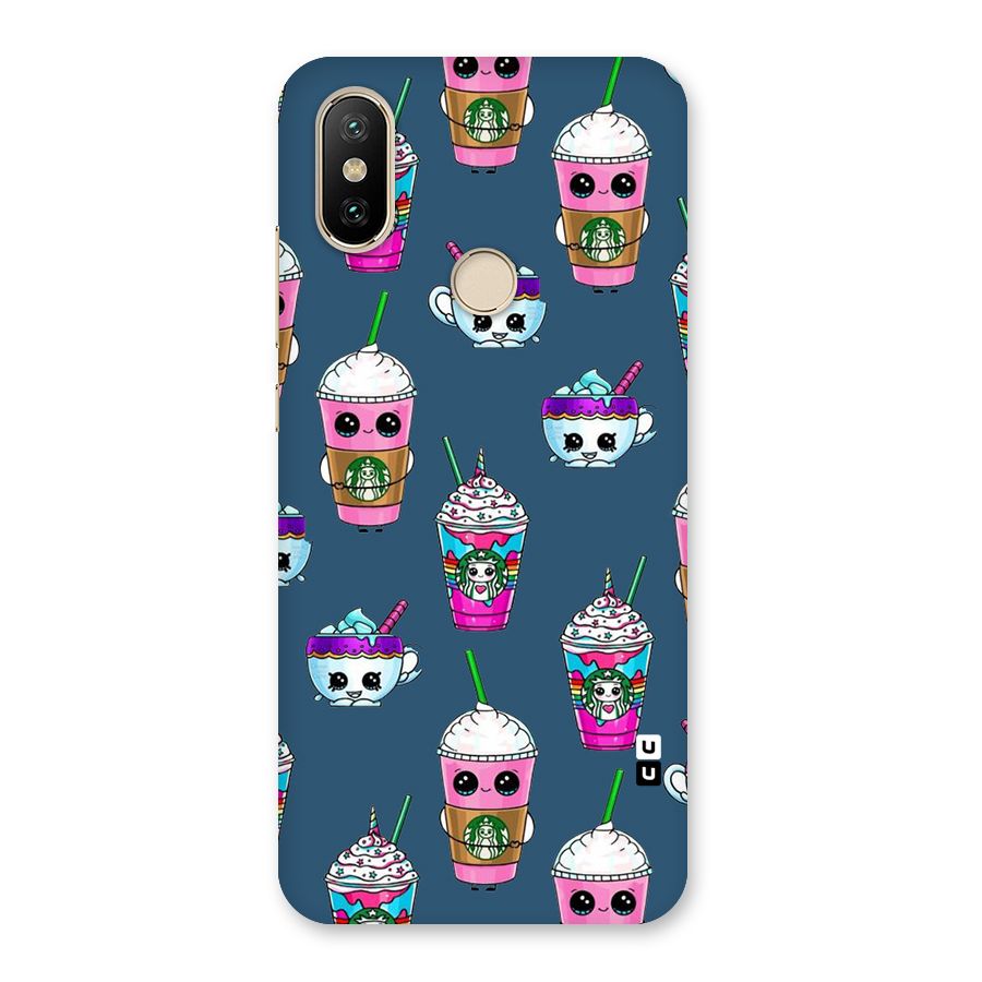 Coffee Mugs Back Case for Mi A2