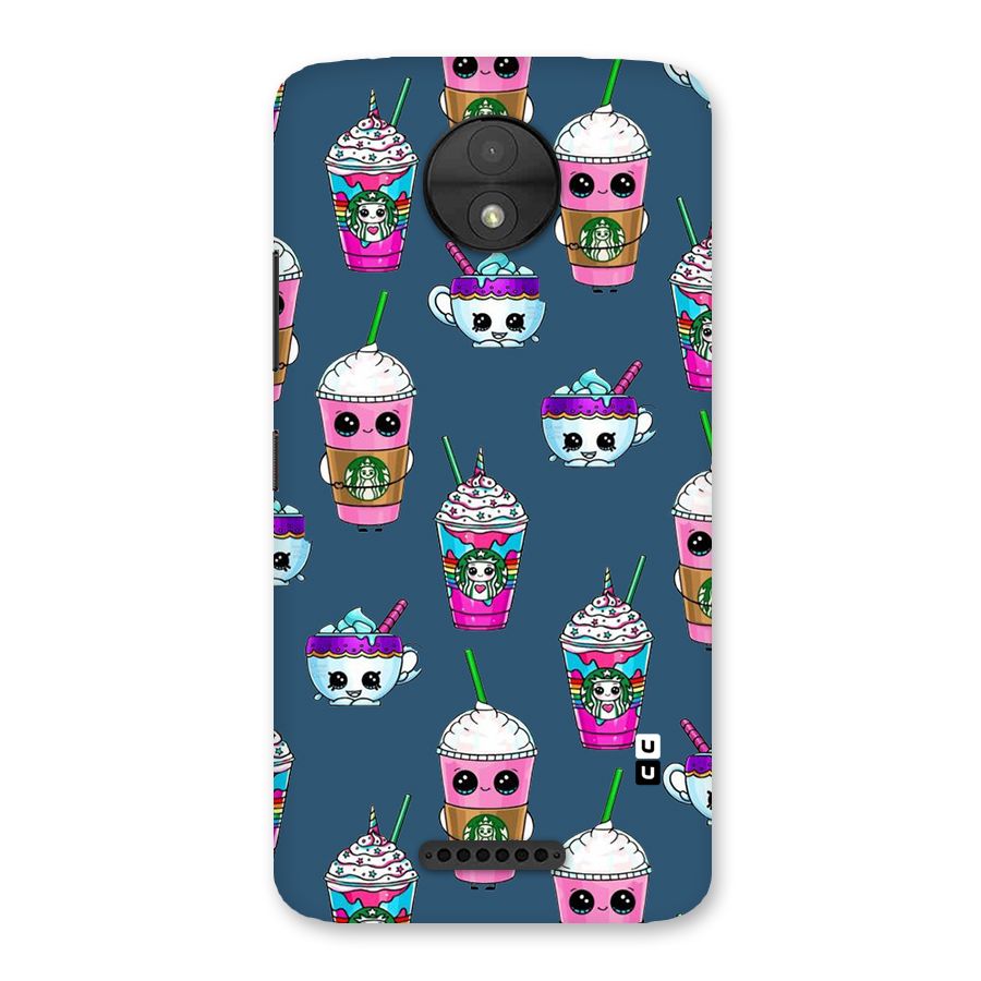 Coffee Mugs Back Case for Moto C