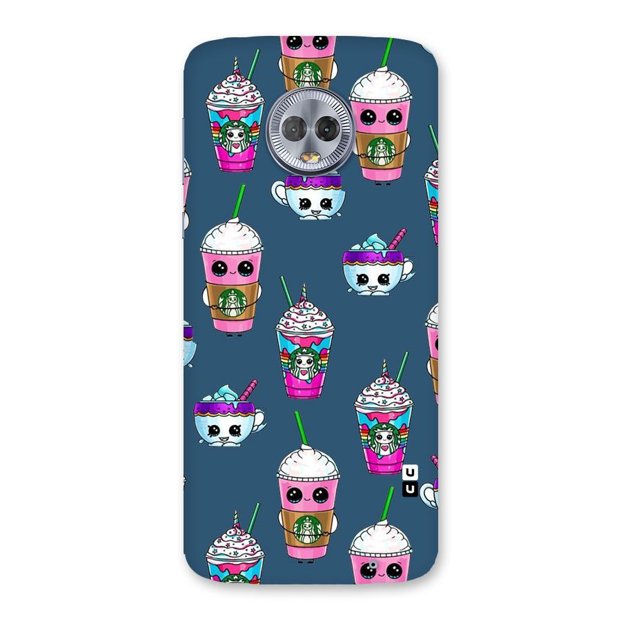 Coffee Mugs Back Case for Moto G6 Plus