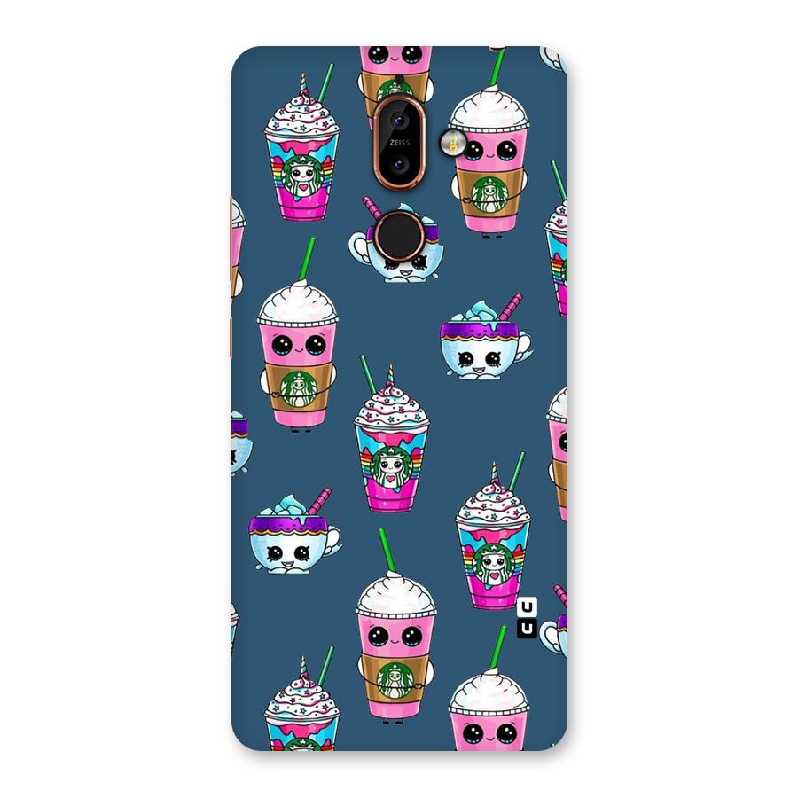 Coffee Mugs Back Case for Nokia 7 Plus