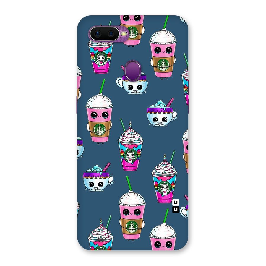Coffee Mugs Back Case for Oppo F9