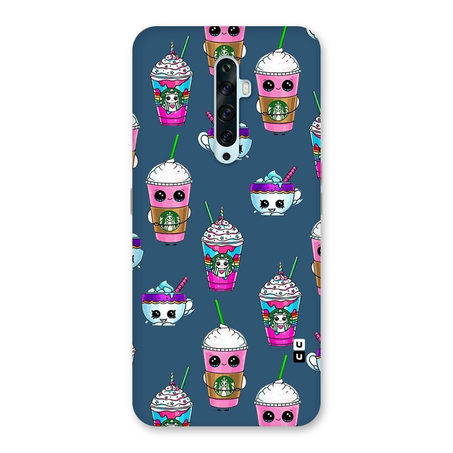 Coffee Mugs Back Case for Oppo Reno2 Z
