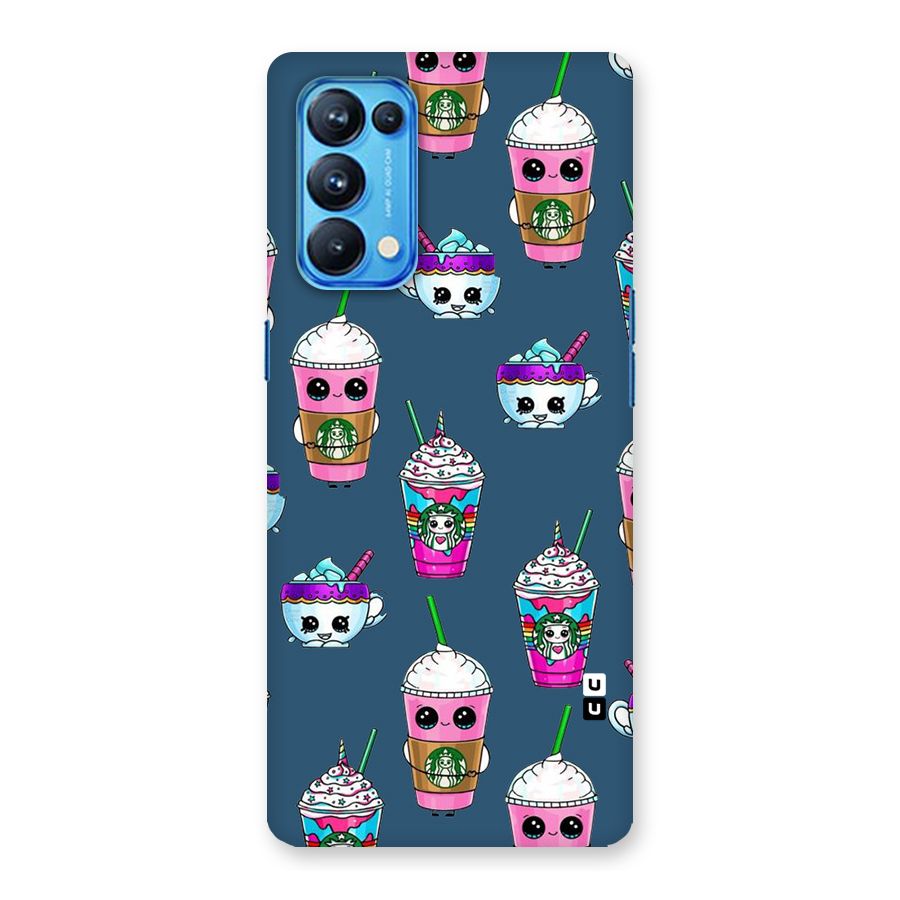 Coffee Mugs Back Case for Oppo Reno5 Pro 5G