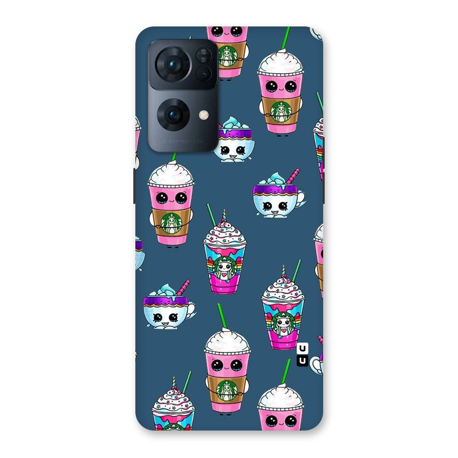 Coffee Mugs Back Case for Oppo Reno7 Pro 5G