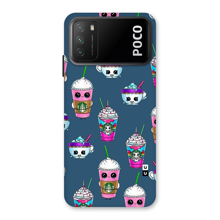 Coffee Mugs Back Case for Poco M3