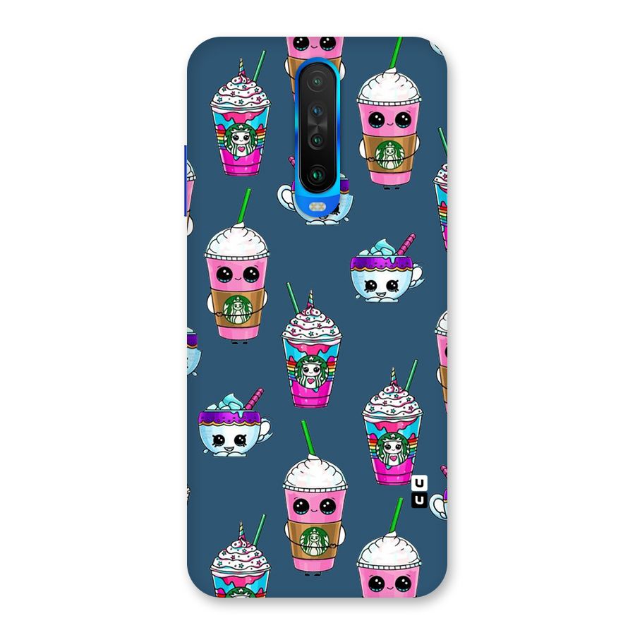 Coffee Mugs Back Case for Poco X2