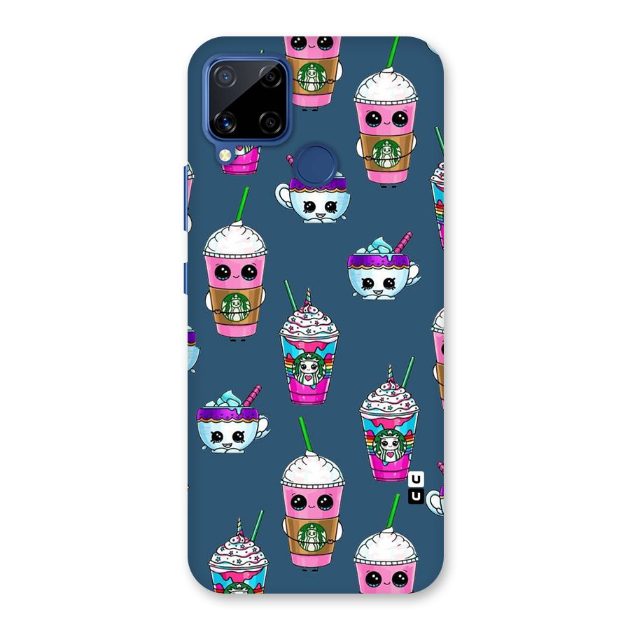 Coffee Mugs Back Case for Realme C15