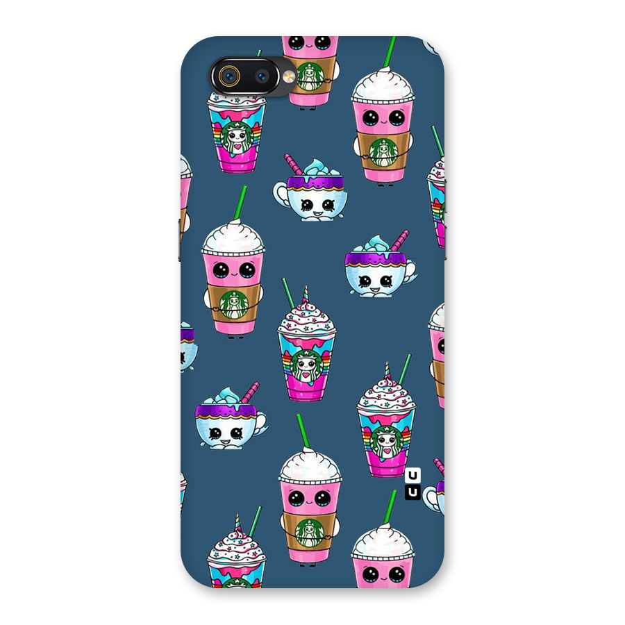 Coffee Mugs Back Case for Realme C2