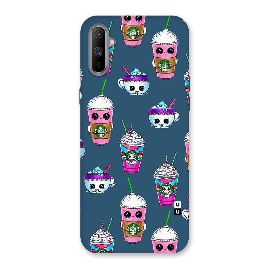 Coffee Mugs Back Case for Realme C3