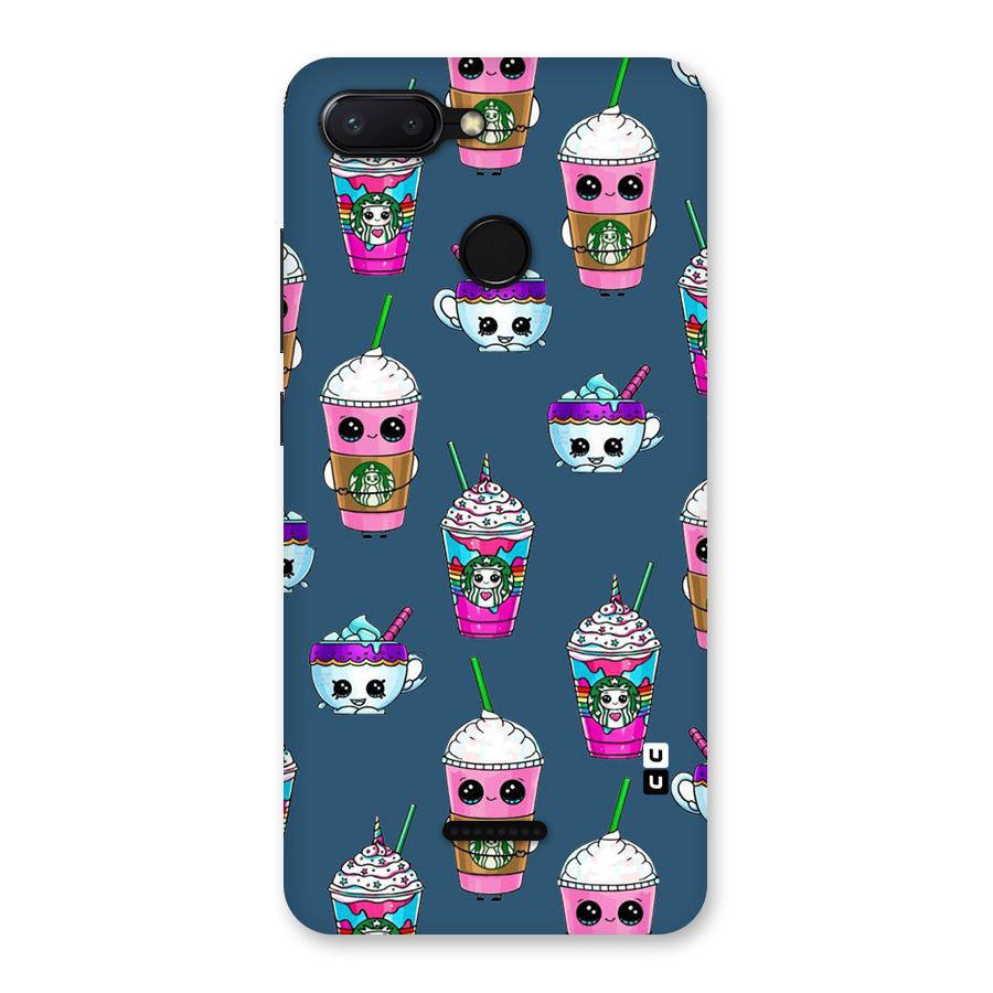 Coffee Mugs Back Case for Redmi 6