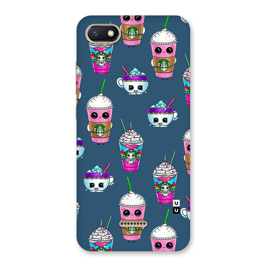 Coffee Mugs Back Case for Redmi 6A
