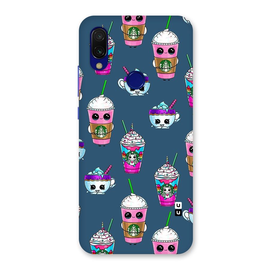Coffee Mugs Back Case for Redmi 7