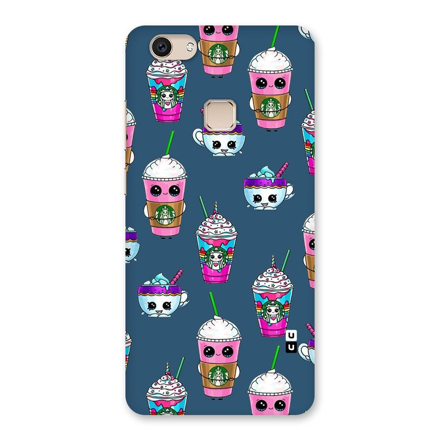 Coffee Mugs Back Case for Vivo V7