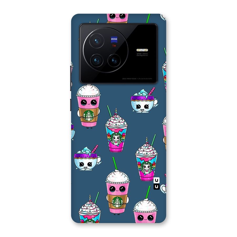 Coffee Mugs Back Case for Vivo X80