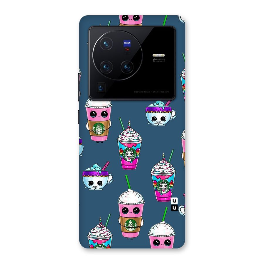 Coffee Mugs Back Case for Vivo X80 Pro