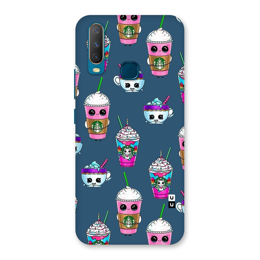 Coffee Mugs Back Case for Vivo Y17
