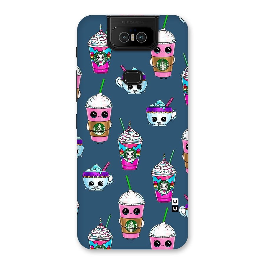 Coffee Mugs Back Case for Zenfone 6z