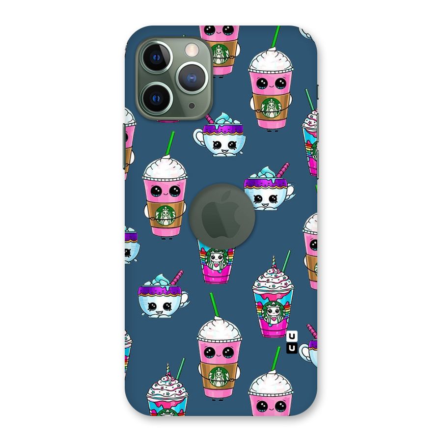 Coffee Mugs Back Case for iPhone 11 Pro Logo  Cut