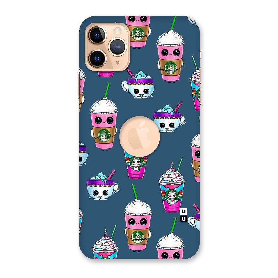 Coffee Mugs Back Case for iPhone 11 Pro Max Logo Cut