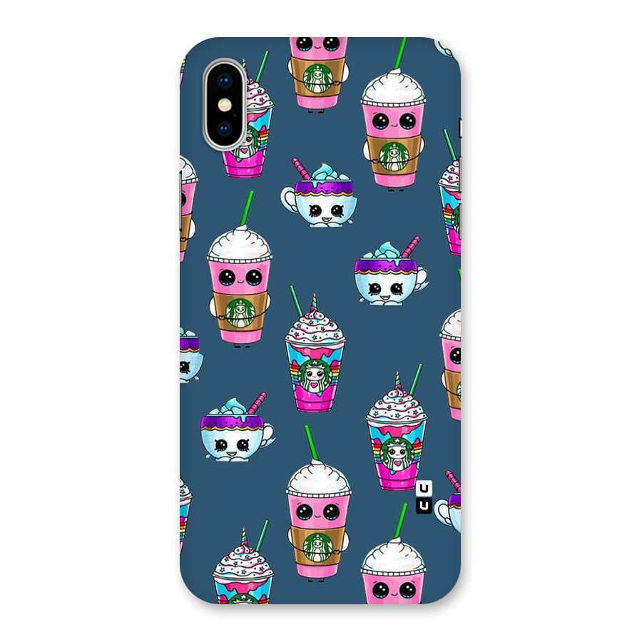 Coffee Mugs Back Case for iPhone XS
