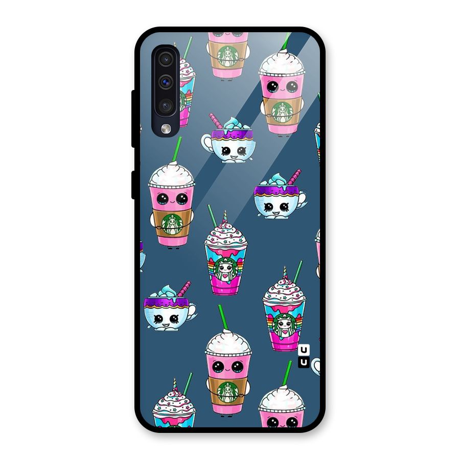 Coffee Mugs Glass Back Case for Galaxy A30s