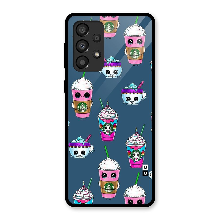 Coffee Mugs Glass Back Case for Galaxy A33 5G