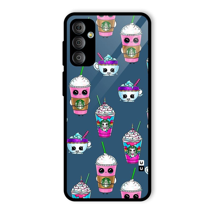 Coffee Mugs Glass Back Case for Galaxy F23